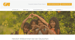 Desktop Screenshot of dipm.de